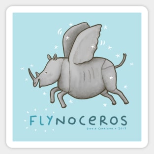 Flynoceros Sticker